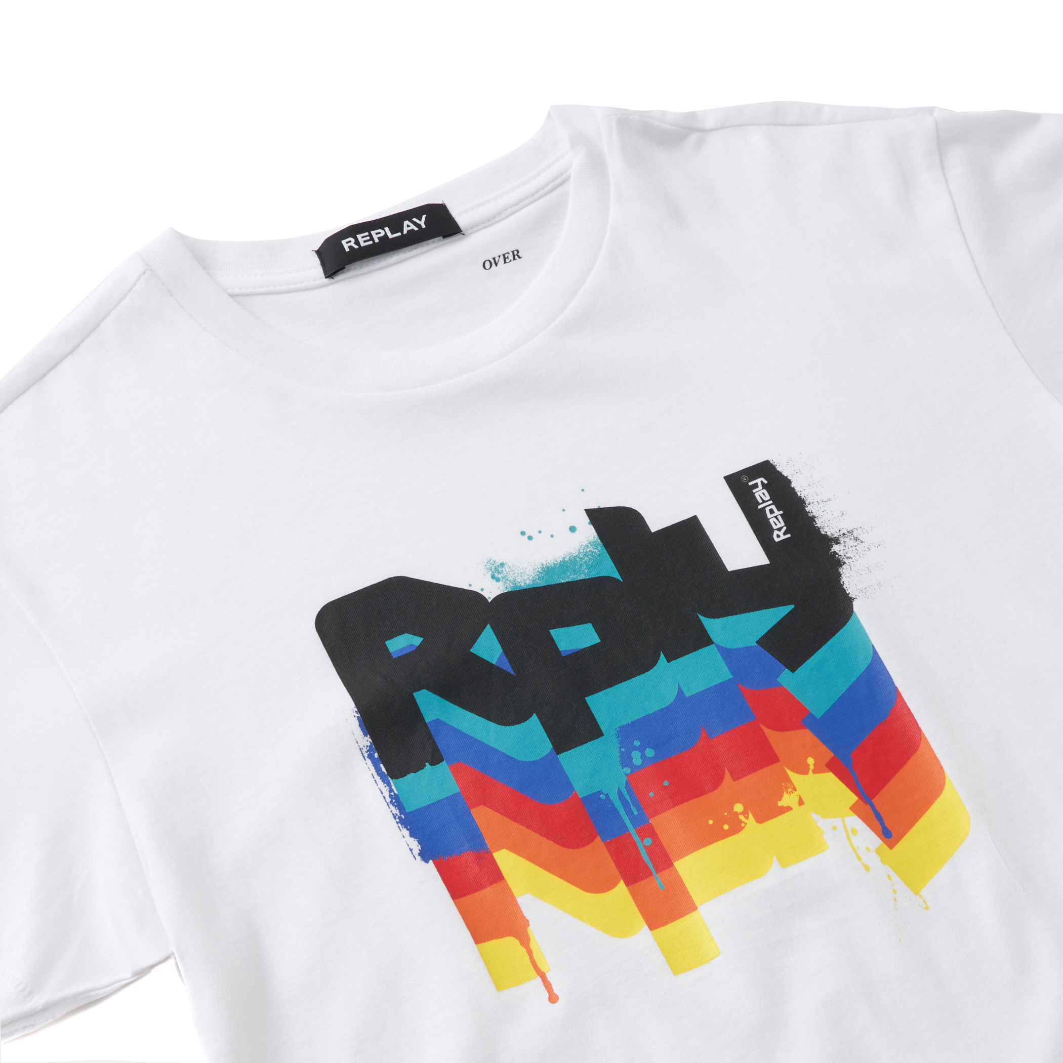 コットンジャージーロゴプリントT 詳細画像 ホワイト 3